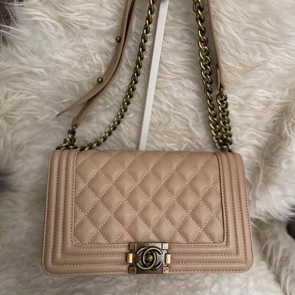 Handbags - Nude Chanel bag